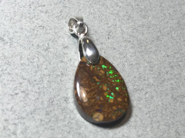 Pendentif en opale boulder – Image 12