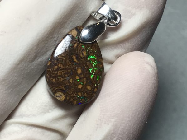 Pendentif en opale boulder – Image 3