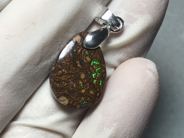 Pendentif en opale boulder – Image 11