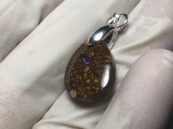 Pendentif en opale boulder – Image 10