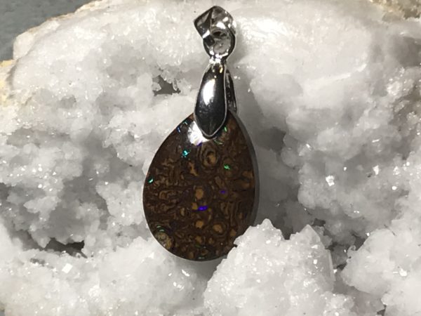 Pendentif en opale boulder – Image 2