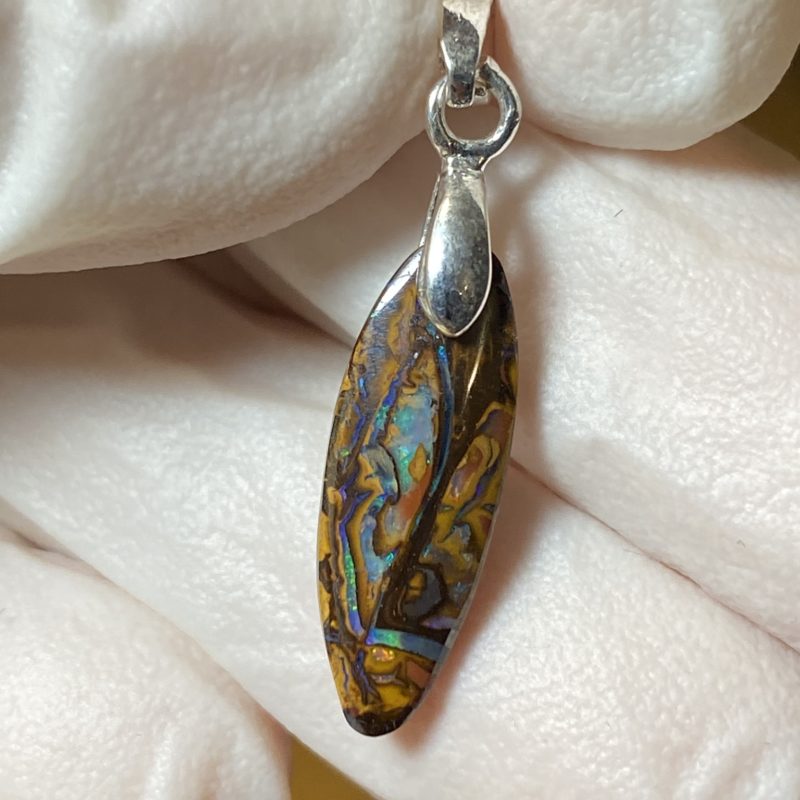 Pendentif en opale boulder pBO-44