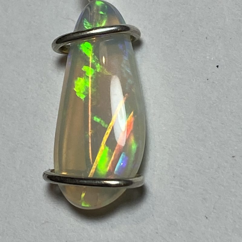 Pendentif en opale cristal pCP-03