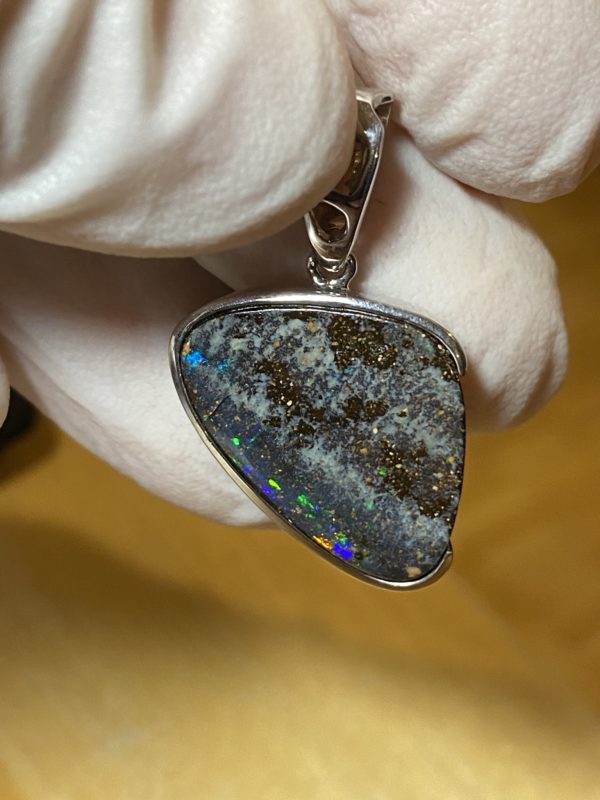Pendentif en opale boulder (pBO-83) – Image 10