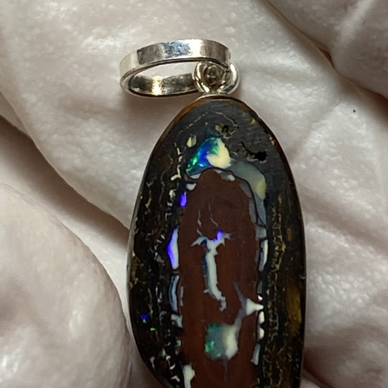 Pendentif en opale boulder pBO-41