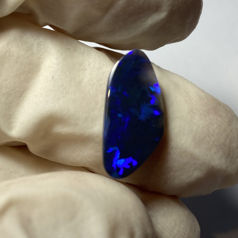 Opale foncée australienne de Lightning Ridge de 1.67 ct (cLR-65)