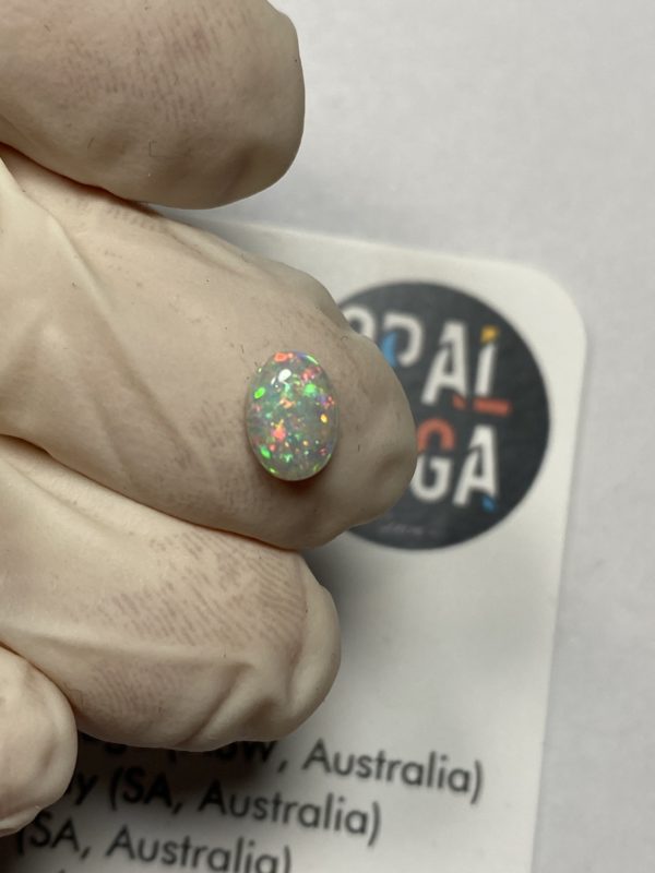 Opale australienne de Lightning Ridge de 0.55 ct (cLR-68) – Image 8