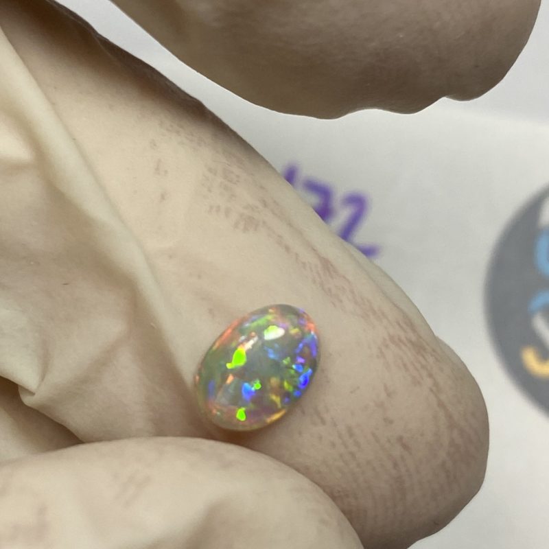 Opale foncée australienne de Lightning Ridge de 0.55 ct (cLR-172)