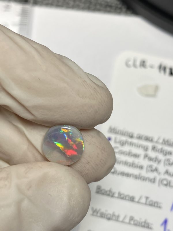 Opale australienne de Lightning Ridge de 1.75 ct (cLR-114) – Image 21