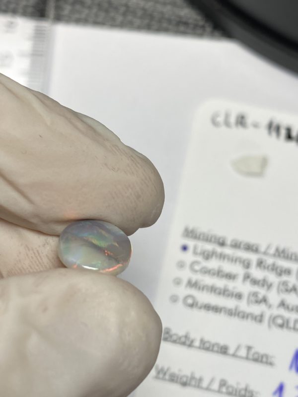 Opale australienne de Lightning Ridge de 1.75 ct (cLR-114) – Image 19