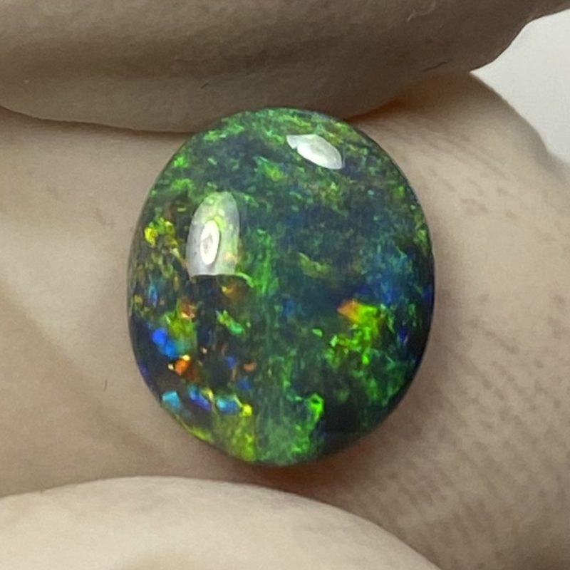 Opale noire australienne de Lightning Ridge de 1.31 ct (cLR-168)