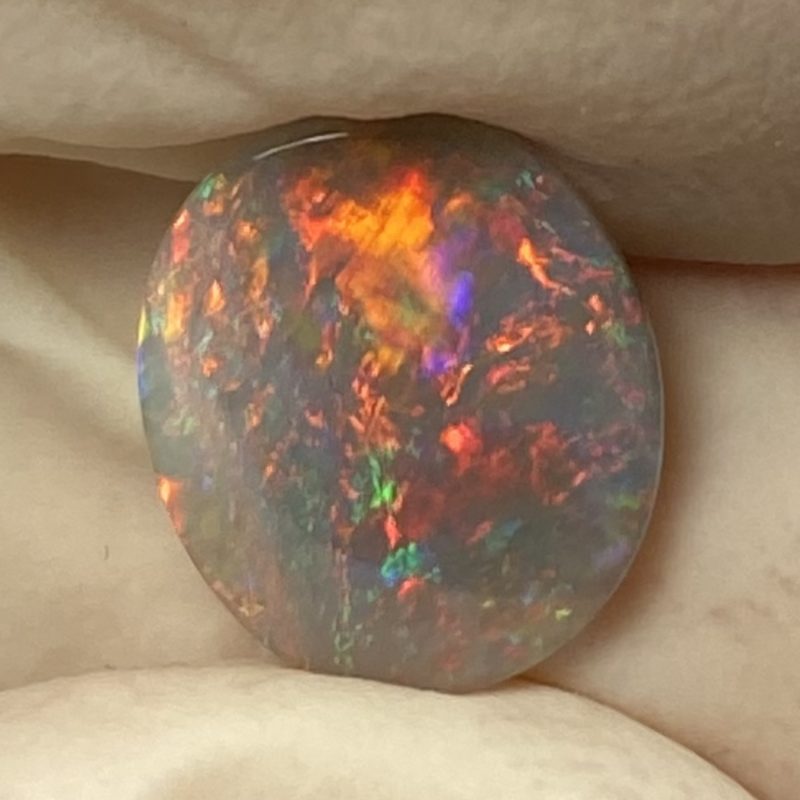 Opale foncée australienne de Lightning Ridge de 0.83 ct (cLR-159)