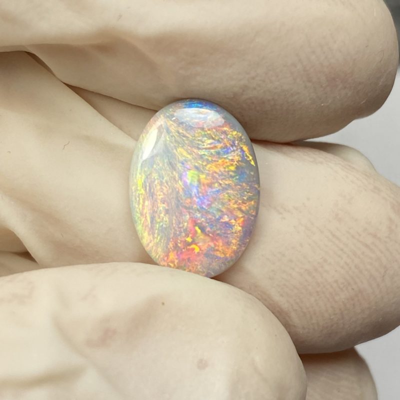 Opale foncée australienne de Lightning Ridge de 1.60 ct (cLR-120)