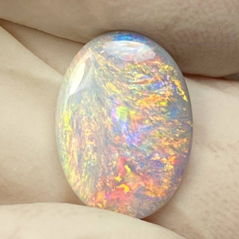 Opale foncée australienne de Lightning Ridge de 1.60 ct (cLR-120)