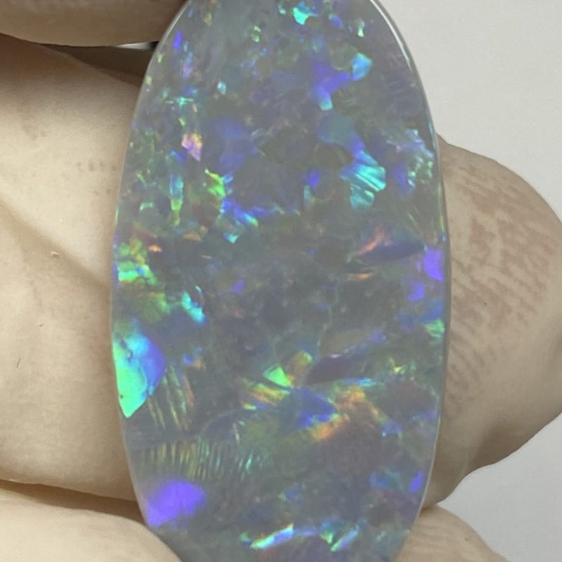 Opale foncée australienne de Lightning Ridge de 6.81 ct (cLR-72)