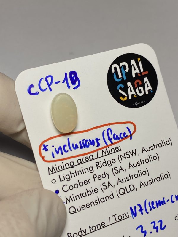 Opale australienne de Coober Pedy de 3.32 ct (cCP-19) – Image 5