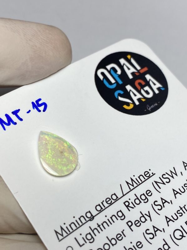 Opale australienne de Mintabie de 1.07 ct (cMT-15) – Image 6