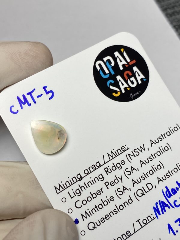 Opale australienne de Mintabie de 1.71 ct (cMT-5) – Image 6