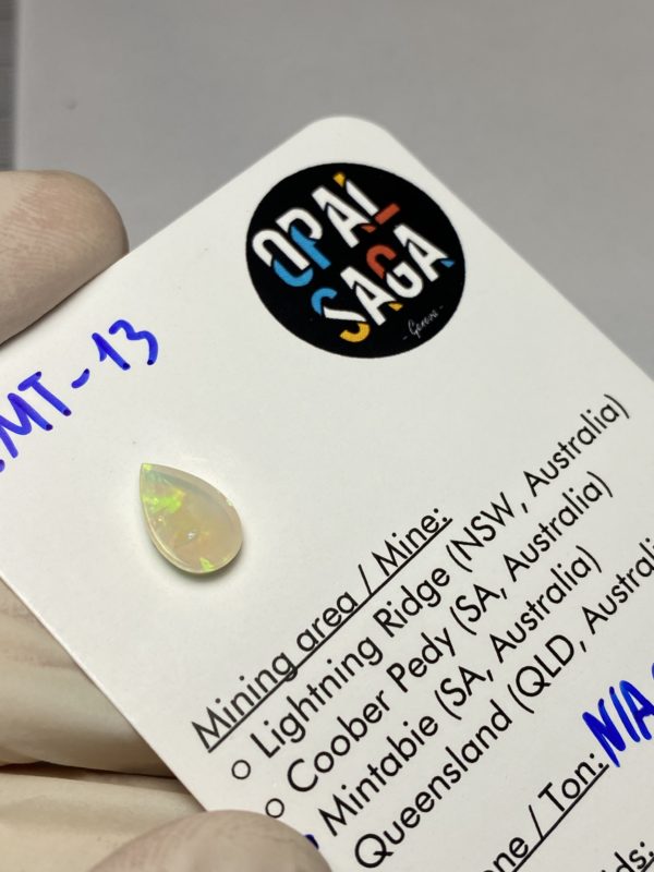 Opale australienne de Mintabie de 1.13 ct (cMT-13) – Image 6