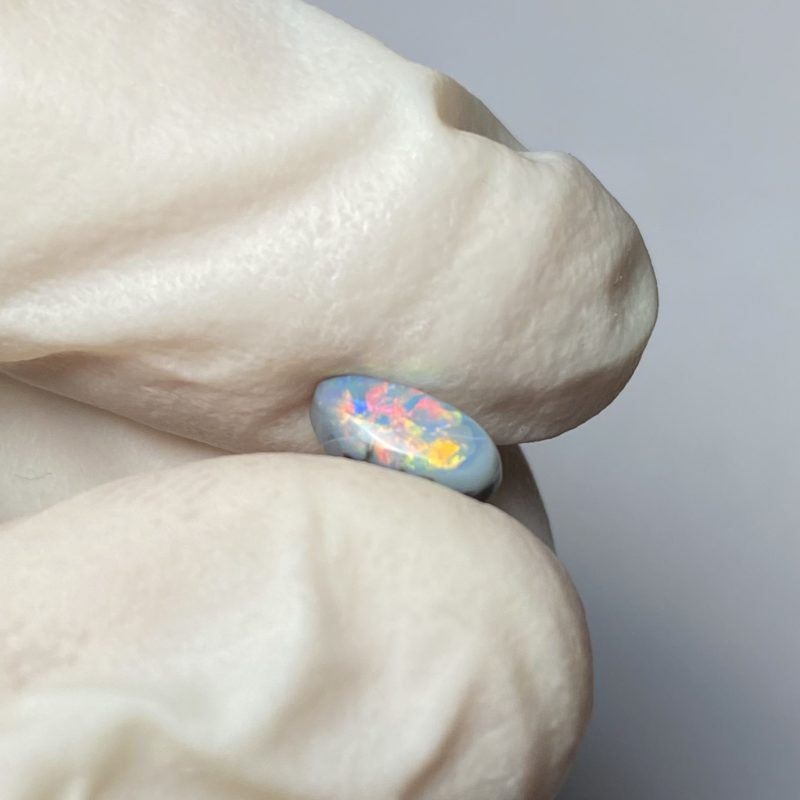 Opale foncée australienne de Lightning Ridge de 0.58 ct (cLR-176)