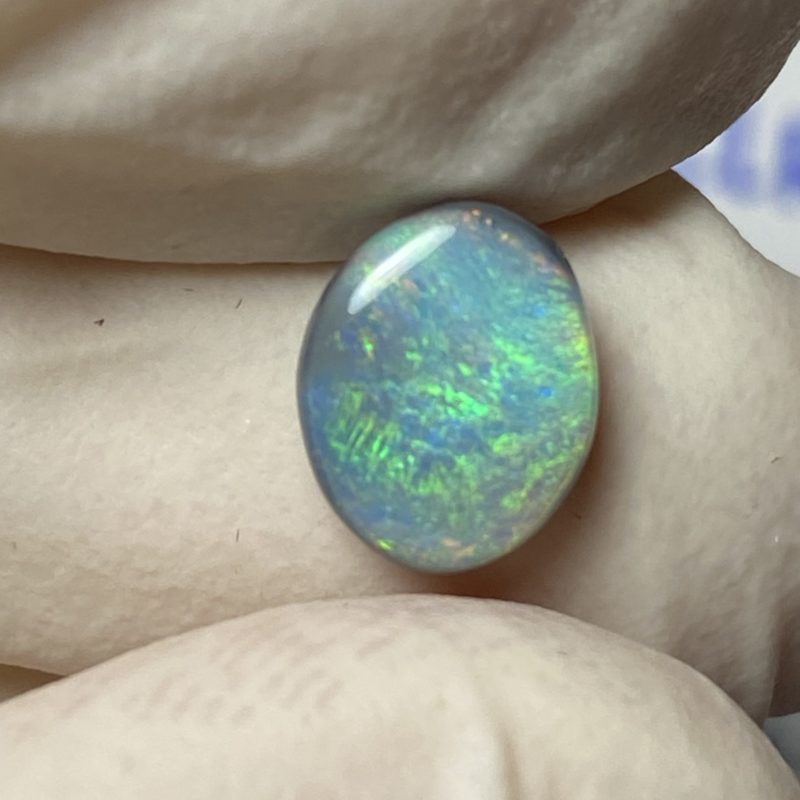 Opale foncée australienne de Lightning Ridge de 1.05 ct (cLR-175)