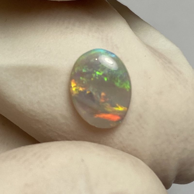 Opale foncée australienne de Lightning Ridge de 0.59 ct (cLR-108)