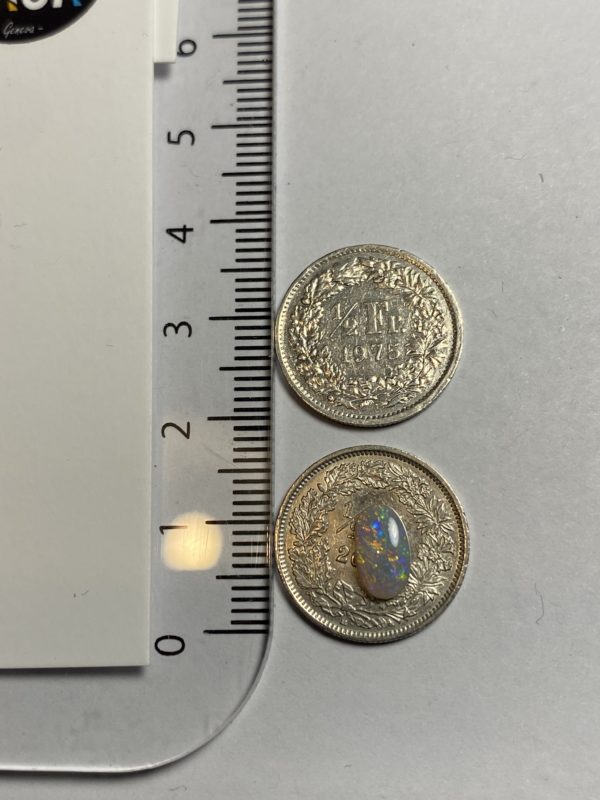 Opale foncée australienne de Lightning Ridge de 0.61 ct (cLR-181) – Image 4