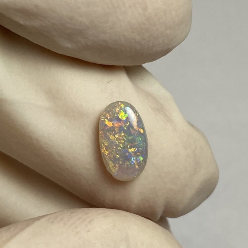 Opale foncée australienne de Lightning Ridge de 0.61 ct (cLR-181)