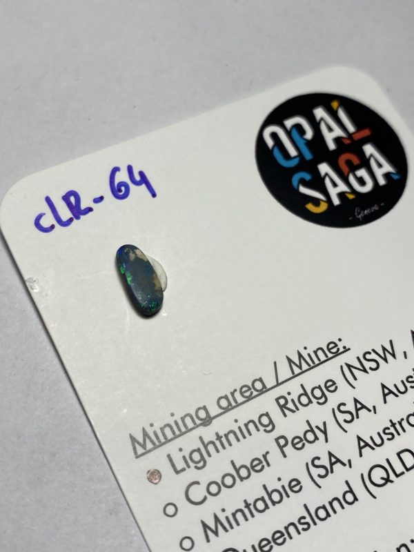 Opale australienne de Lightning Ridge de 0.46 ct (cLR-64) – Image 5