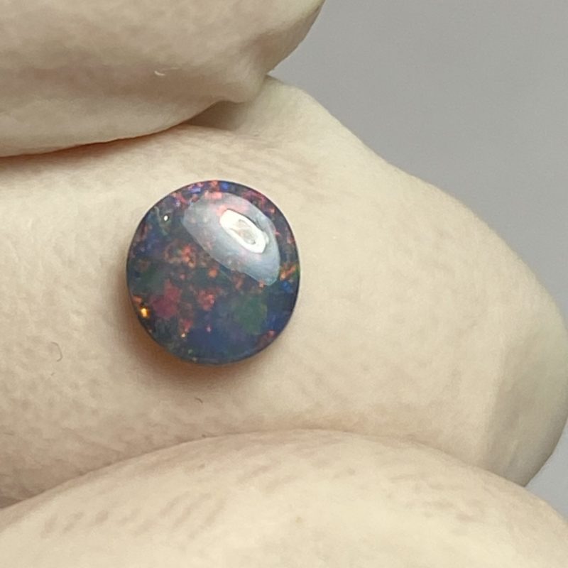 Opale foncée australienne de Lightning Ridge de 0.30 ct (cLR-86)