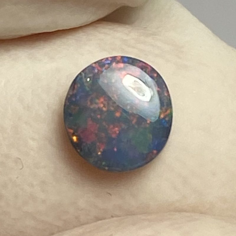 Opale foncée australienne de Lightning Ridge de 0.30 ct (cLR-86)