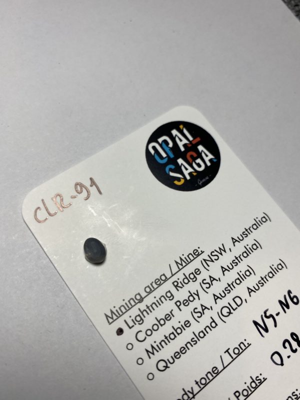 Opale australienne de Lightning Ridge de 0.28 ct (cLR-91) – Image 5