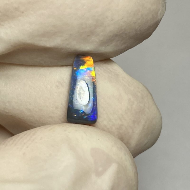 Opale foncée australienne de Lightning Ridge de 0.52 ct (cLR-128)