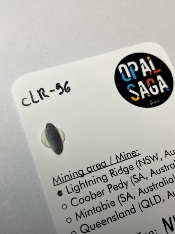 Opale australienne de Lightning Ridge de 0.50 ct (cLR-96) – Image 4