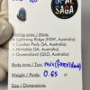 Opale australienne de Lightning Ridge de 0.65 ct (cLR-140) – Image 2