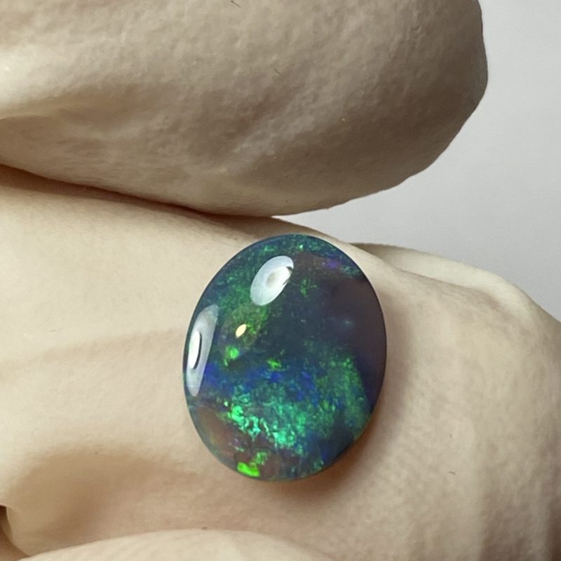 Opale noire australienne de Lightning Ridge de 1.05 ct (cLR-146)