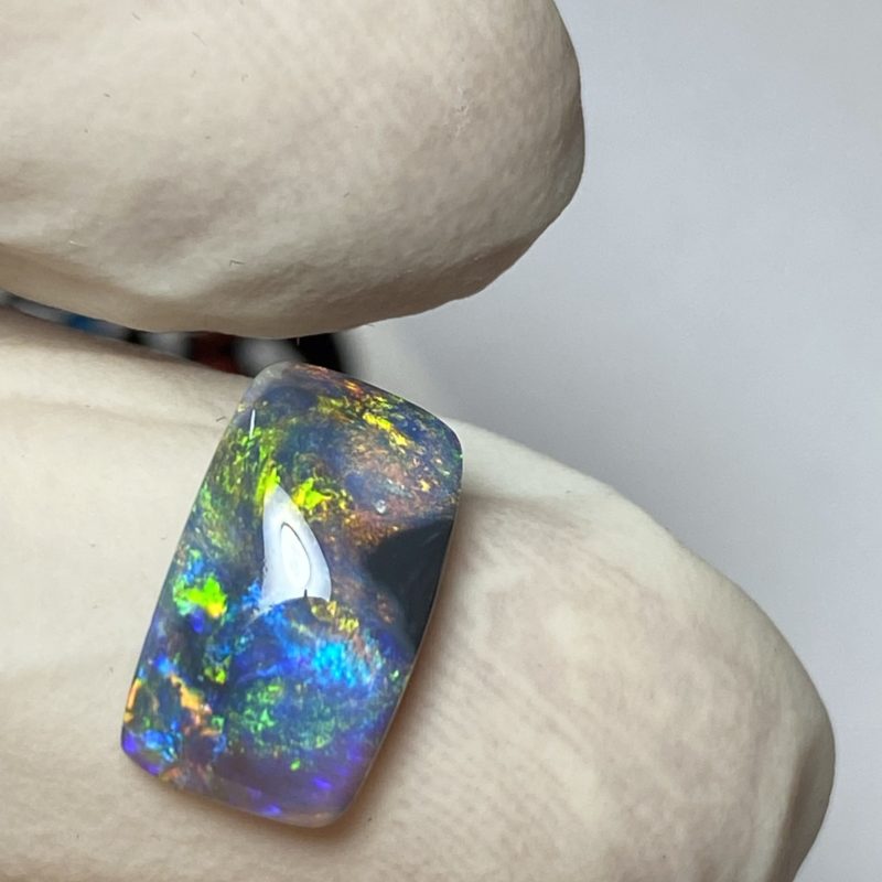 Opale foncée australienne de Lightning Ridge de 2.07 ct (cLR-163)