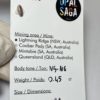 Opale australienne de Lightning Ridge de 0.45 ct (cLR-110) – Image 2