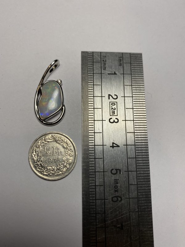 Pendentif en opale foncée (pCP-4) – Image 4
