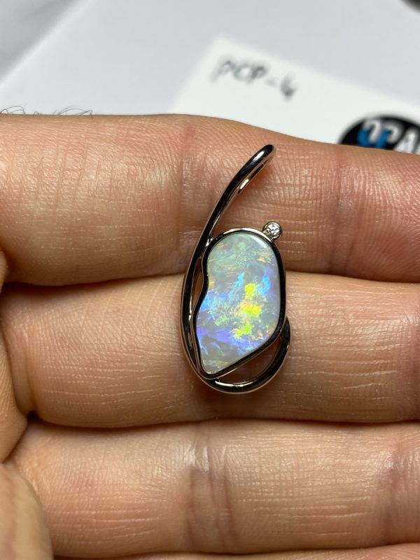 Pendentif en opale foncée (pCP-4) – Image 7