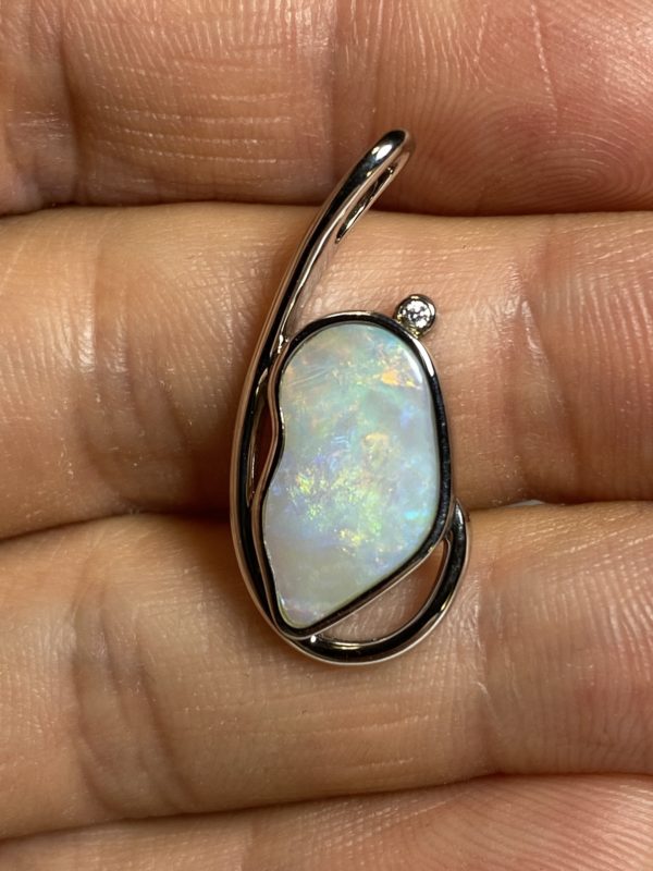 Pendentif en opale foncée (pCP-4) – Image 6