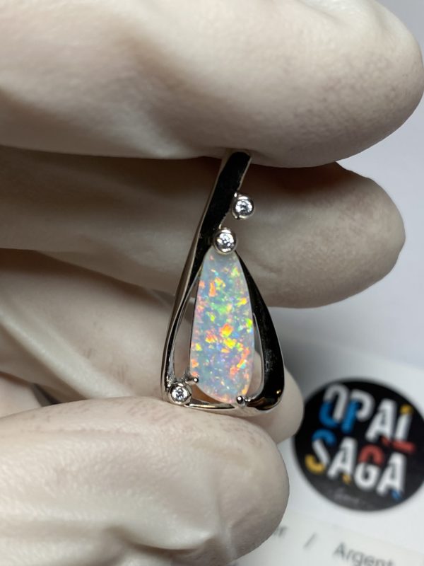Pendentif en opale cristal (pLR-11) – Image 9
