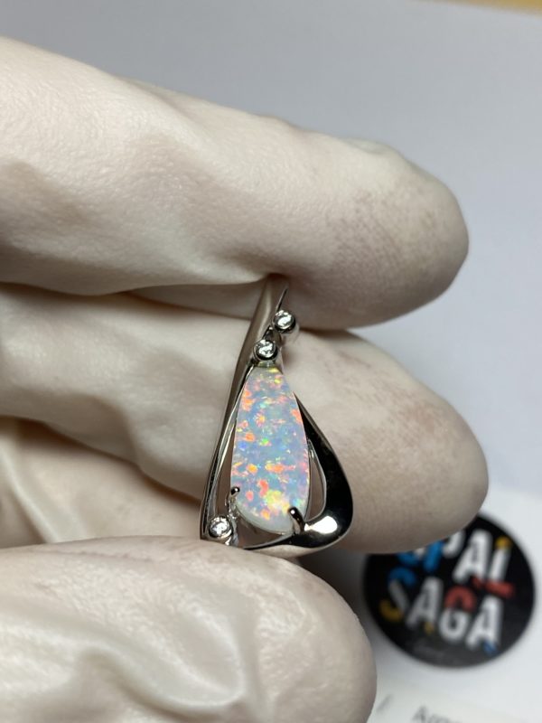 Pendentif en opale cristal (pLR-11) – Image 8