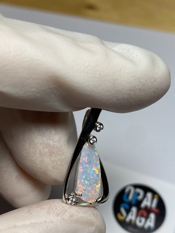 Pendentif en opale cristal (pLR-11) – Image 6