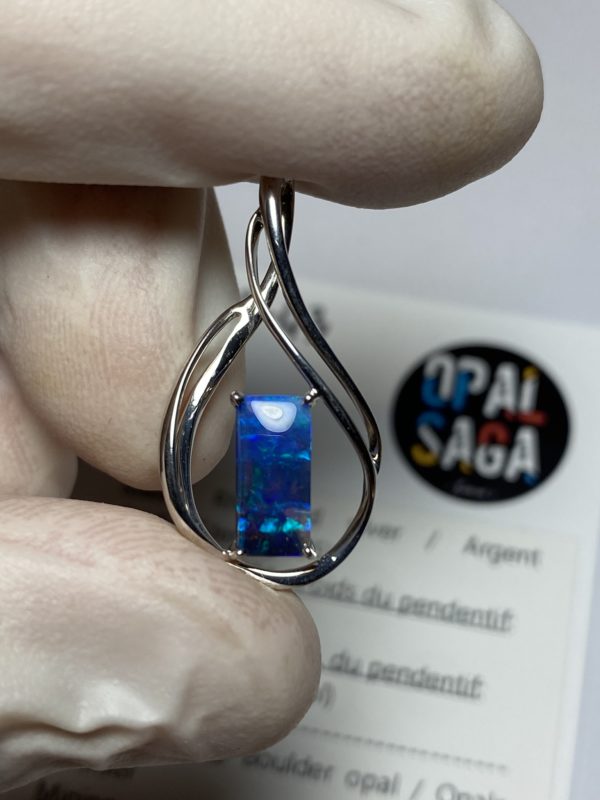 Pendentif en opale boulder (pBO-43) – Image 13