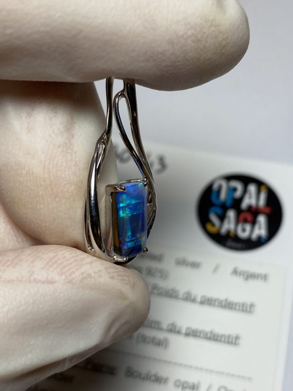 Pendentif en opale boulder (pBO-43) – Image 10