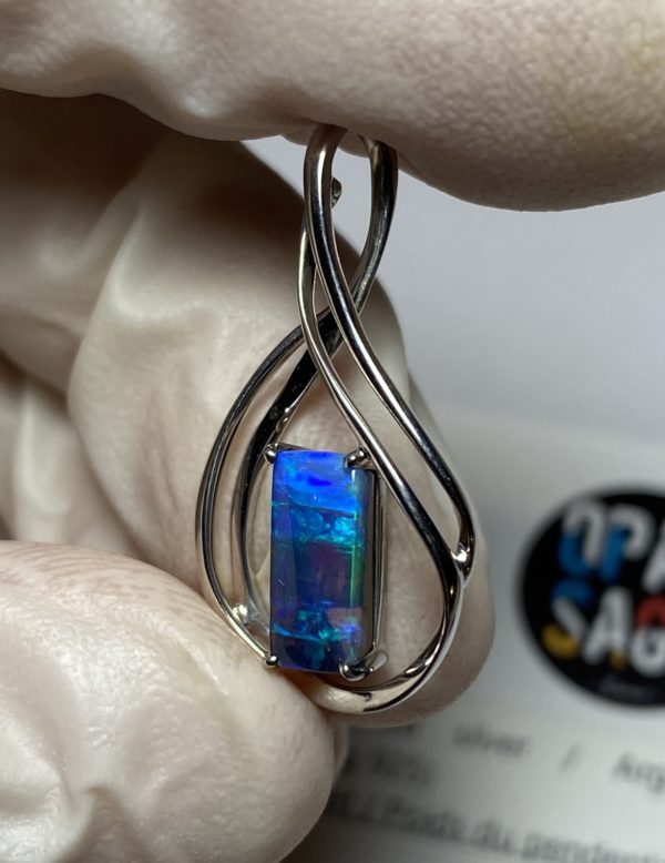 Pendentif en opale boulder (pBO-43)