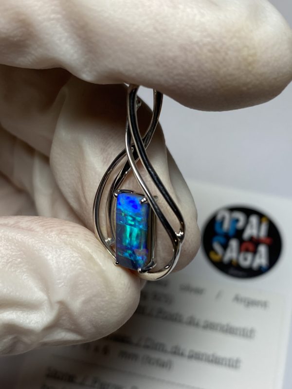 Pendentif en opale boulder (pBO-43) – Image 9