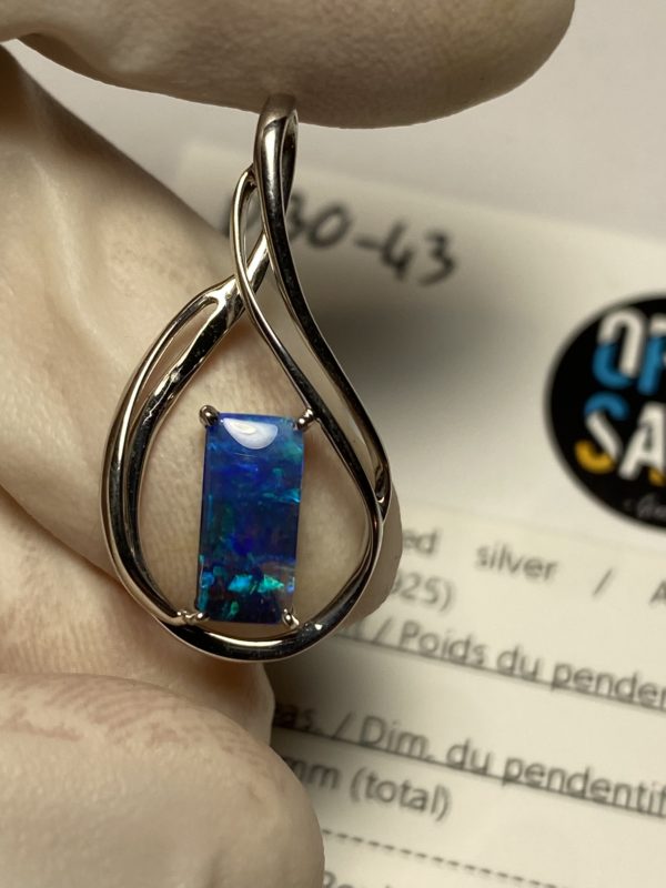 Pendentif en opale boulder (pBO-43) – Image 8
