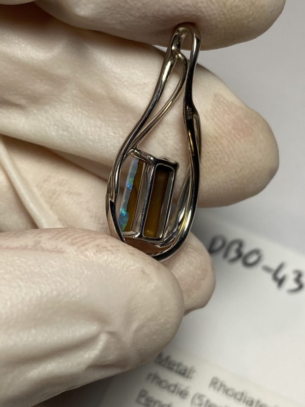 Pendentif en opale boulder (pBO-43) – Image 6